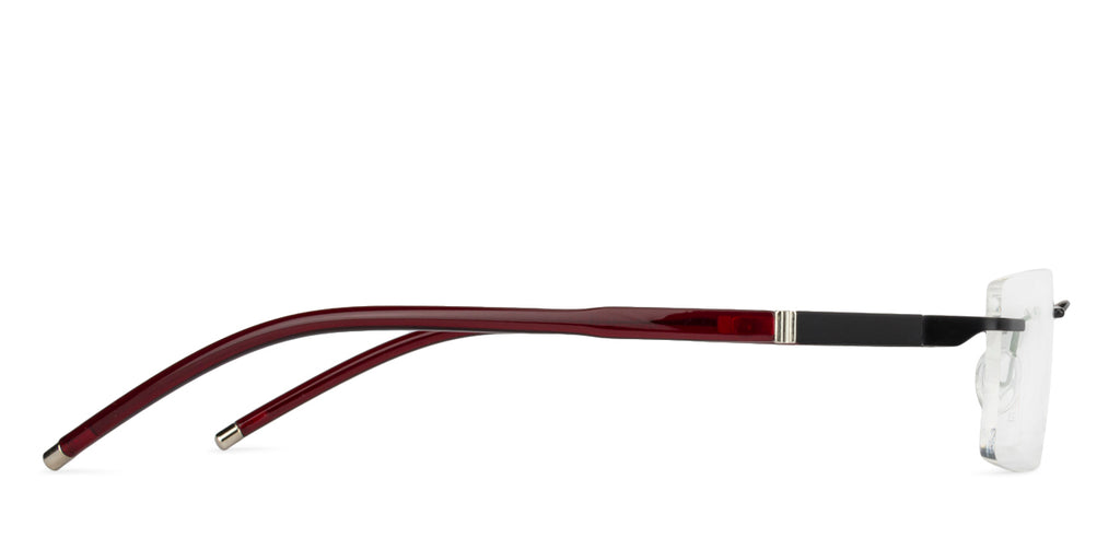 Rimless Eyeglasses-Frame Rectangle--EG Rimless Eyeglasses-Frame Rectangle--EG