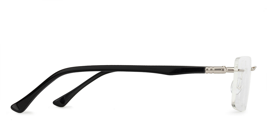 Rimless Eyeglasses-Frame Rectangle--EG Rimless Eyeglasses-Frame Rectangle--EG