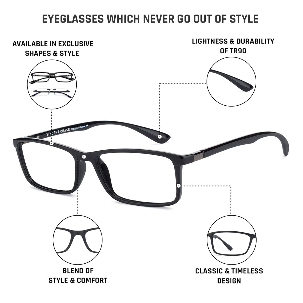 Rectangle Eyeglasses-Frame Rectangle--EG Rectangle Eyeglasses-Frame Rectangle--EG
