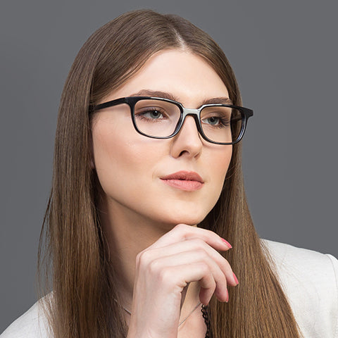 Rich Acetates-Frame Rectangle--EG Rich Acetates-Frame Rectangle--EG