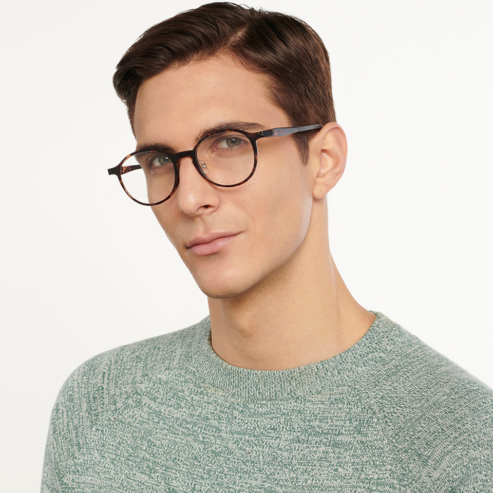 Square Eyeglasses-Frame Round--EG Square Eyeglasses-Frame Round--EG