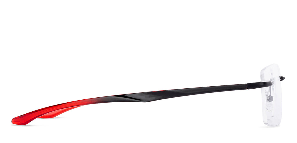 Rimless Eyeglasses-Frame Rectangle--EG Rimless Eyeglasses-Frame Rectangle--EG