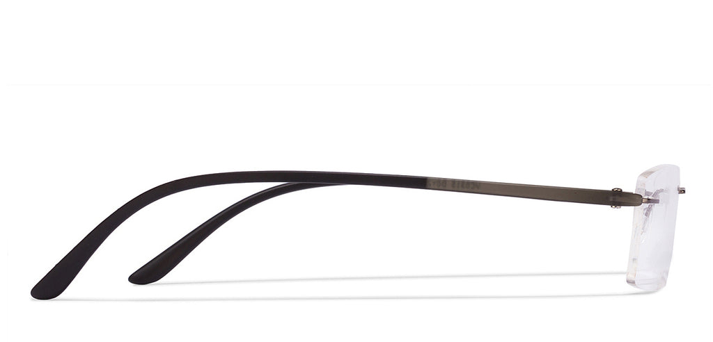 Rimless Eyeglasses-Frame Rectangle--EG Rimless Eyeglasses-Frame Rectangle--EG