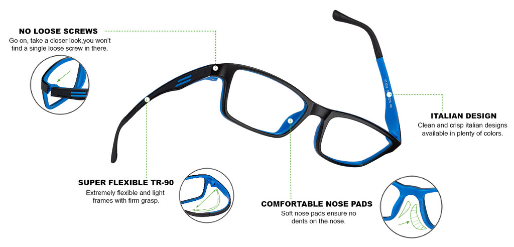 Rectangle Eyeglasses-Frame Rectangle--EG Rectangle Eyeglasses-Frame Rectangle--EG