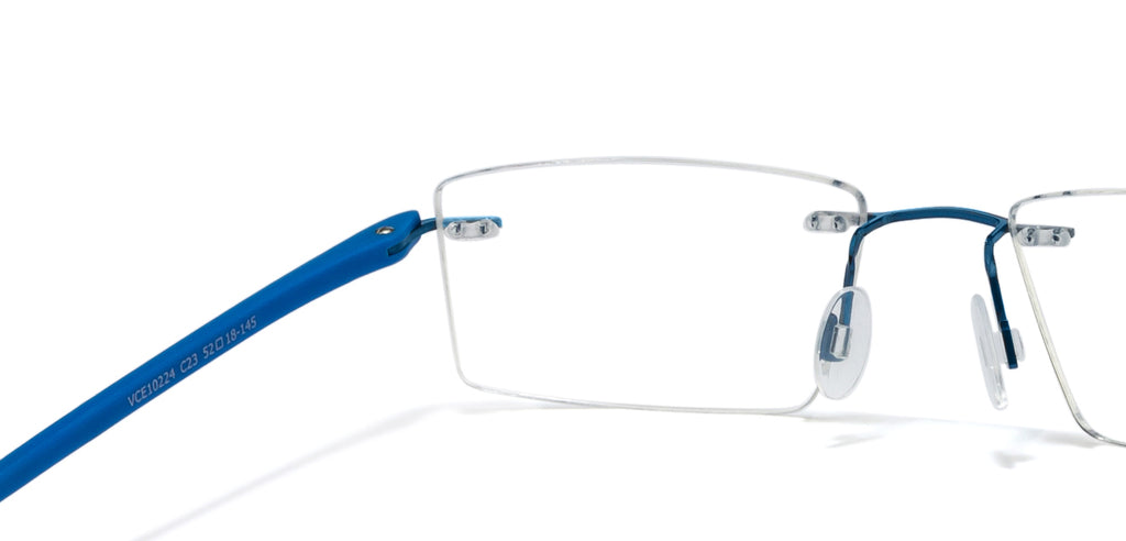 Rimless Eyeglasses-Frame Rectangle--EG Rimless Eyeglasses-Frame Rectangle--EG