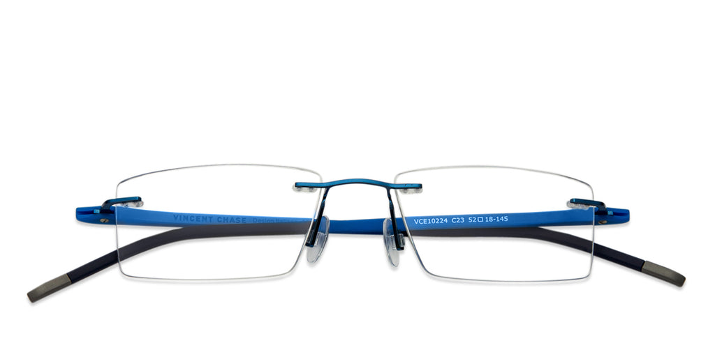 Rimless Eyeglasses-Frame Rectangle--EG Rimless Eyeglasses-Frame Rectangle--EG