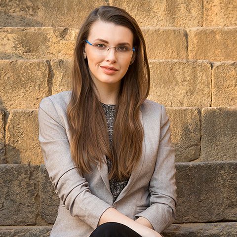 Rimless Eyeglasses-Frame Rectangle--EG Rimless Eyeglasses-Frame Rectangle--EG