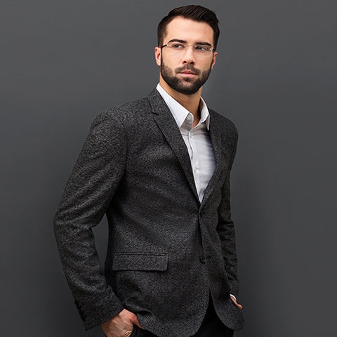 Rimless Eyeglasses-Frame Rectangle--EG Rimless Eyeglasses-Frame Rectangle--EG