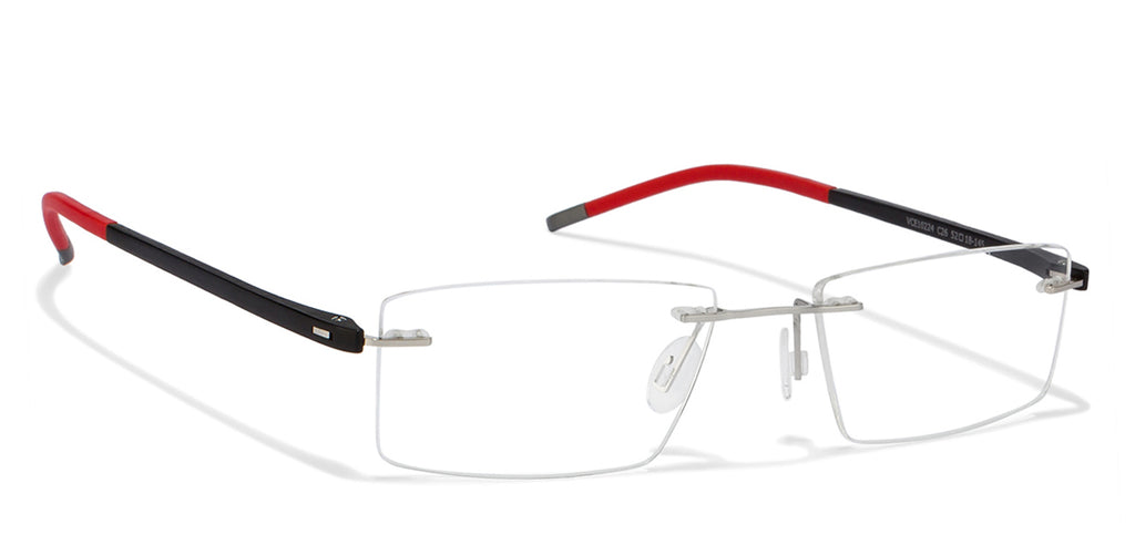 Rimless Eyeglasses-Frame Rectangle--EG Rimless Eyeglasses-Frame Rectangle--EG