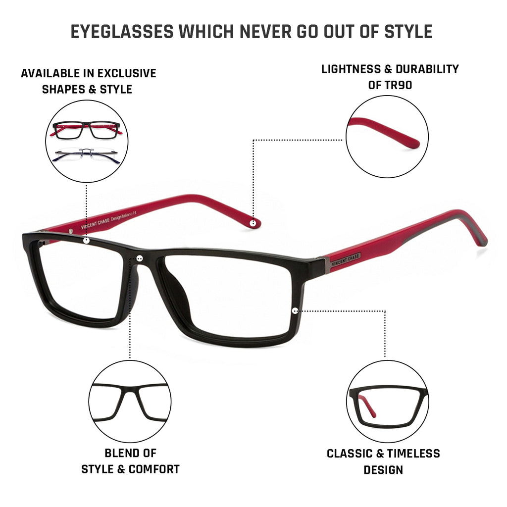 Eyeglasses-Frame Rectangle--EG Eyeglasses-Frame Rectangle--EG