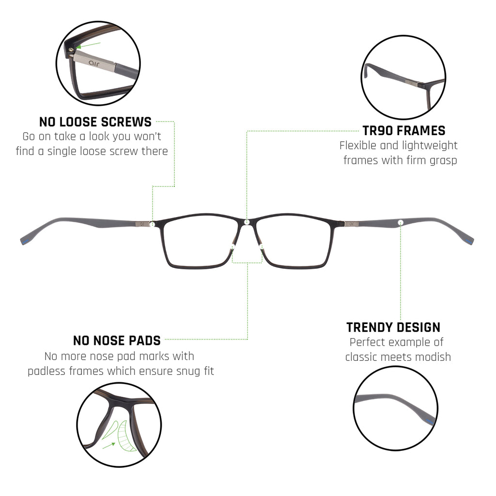 Rectangle Eyeglasses-Frame Rectangle--EG Rectangle Eyeglasses-Frame Rectangle--EG