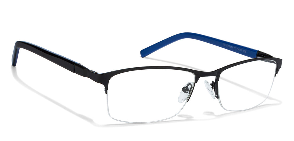 Half Rim Eyeglasses-Frame Rectangle--EG Half Rim Eyeglasses-Frame Rectangle--EG