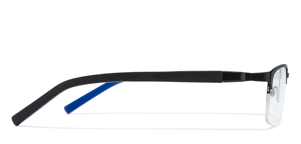 Half Rim Eyeglasses-Frame Rectangle--EG Half Rim Eyeglasses-Frame Rectangle--EG