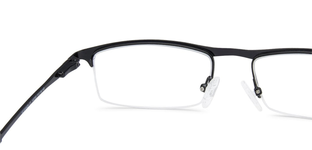 Half Rim Eyeglasses-Frame Rectangle--EG Half Rim Eyeglasses-Frame Rectangle--EG
