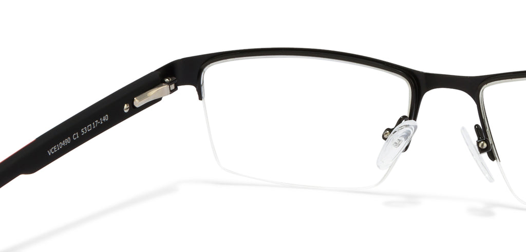 Half Rim Eyeglasses-Frame Rectangle--EG Half Rim Eyeglasses-Frame Rectangle--EG