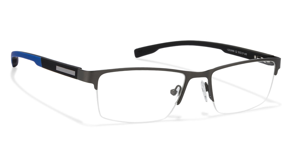 Half Rim Eyeglasses-Frame Rectangle--EG Half Rim Eyeglasses-Frame Rectangle--EG