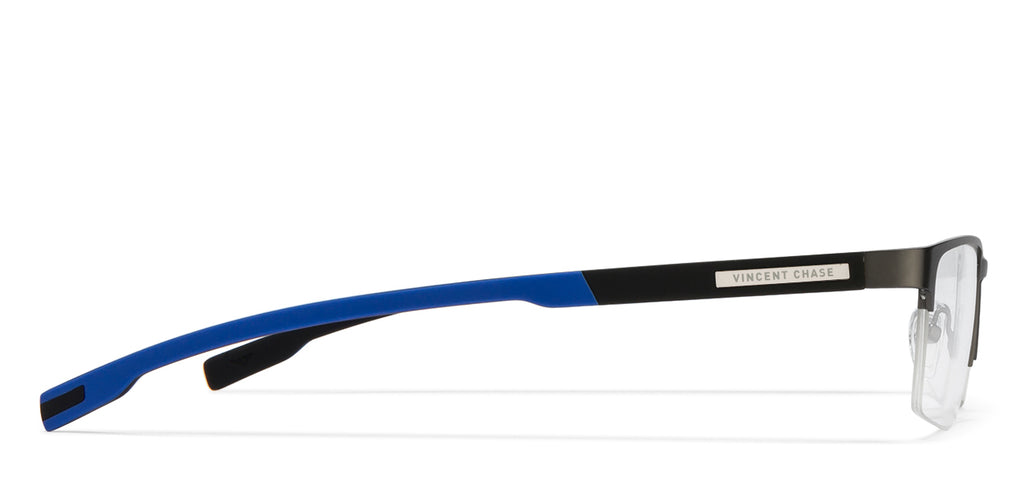 Half Rim Eyeglasses-Frame Rectangle--EG Half Rim Eyeglasses-Frame Rectangle--EG