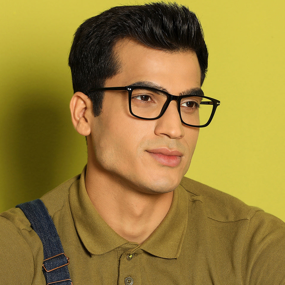 Magnetic Clip On Glasses-Frame Rectangle--EG Magnetic Clip On Glasses-Frame Rectangle--EG