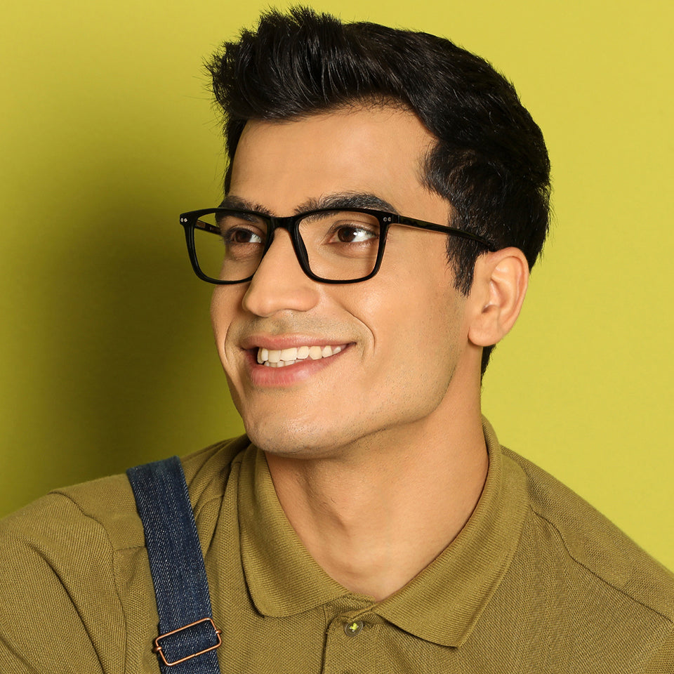 Magnetic Clip On Glasses-Frame Rectangle--EG Magnetic Clip On Glasses-Frame Rectangle--EG