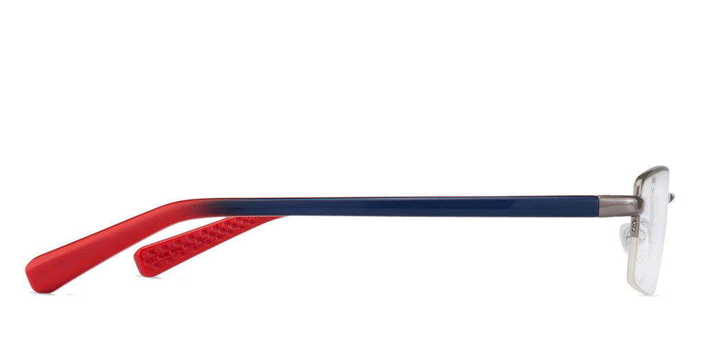 Half Rim Eyeglasses-Frame Rectangle--EG Half Rim Eyeglasses-Frame Rectangle--EG