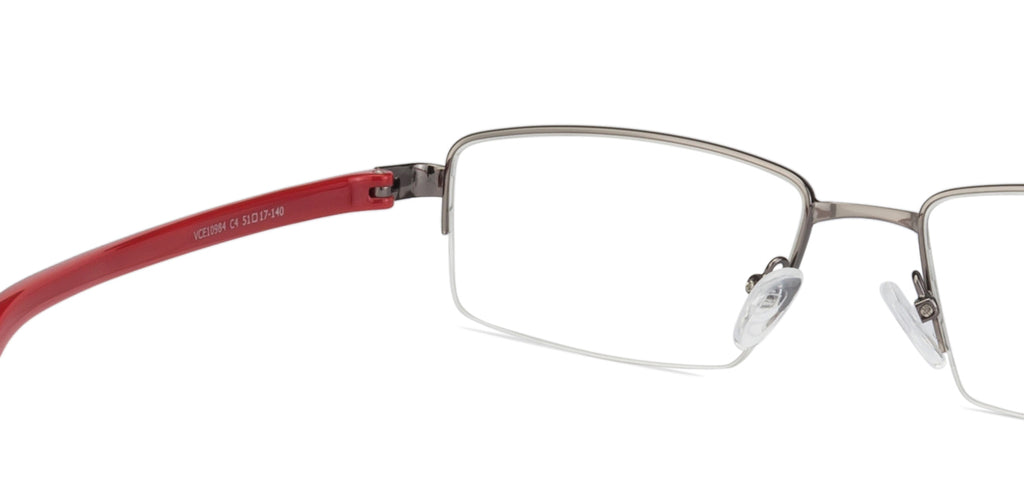 Half Rim Eyeglasses-Frame Rectangle--EG Half Rim Eyeglasses-Frame Rectangle--EG