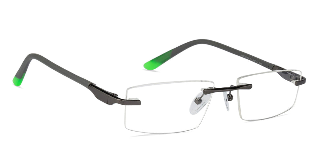 Rimless Eyeglasses-Frame Rectangle--EG Rimless Eyeglasses-Frame Rectangle--EG