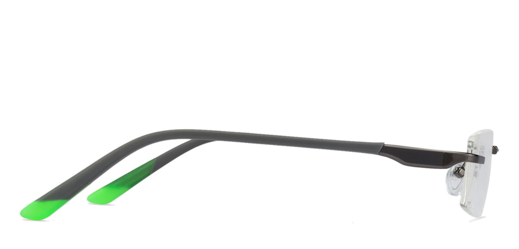 Rimless Eyeglasses-Frame Rectangle--EG Rimless Eyeglasses-Frame Rectangle--EG