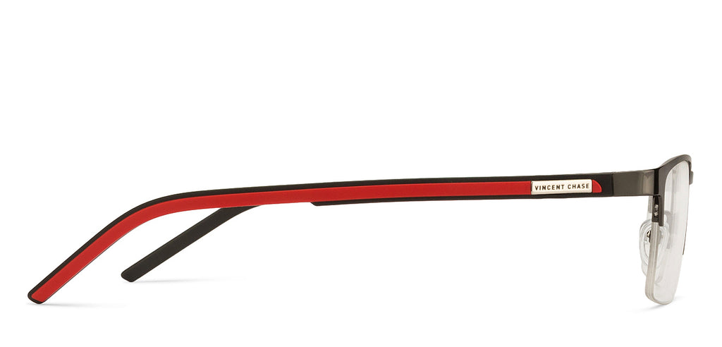 Half Rim Eyeglasses-Frame Rectangle--EG Half Rim Eyeglasses-Frame Rectangle--EG