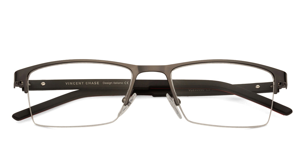 Half Rim Eyeglasses-Frame Rectangle--EG Half Rim Eyeglasses-Frame Rectangle--EG