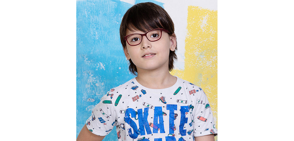 Blue Light Eyeglasses For Kids-Frame Rectangle--EG Blue Light Eyeglasses For Kids-Frame Rectangle--EG