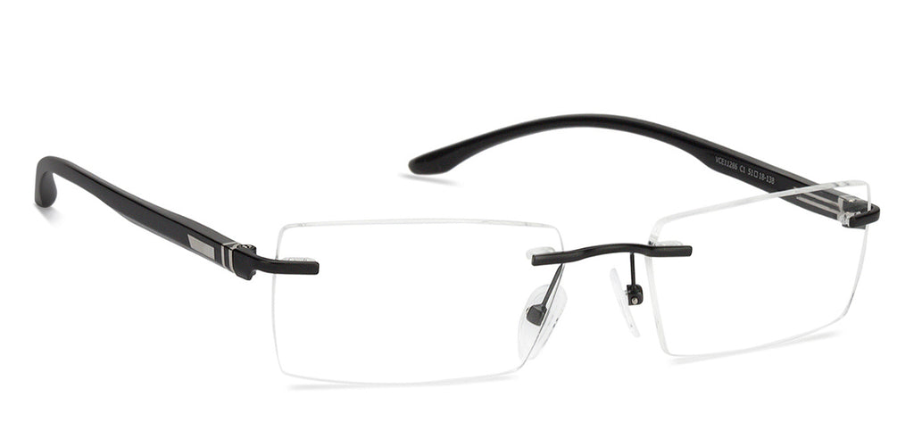 Rimless Eyeglasses-Frame Rectangle--EG Rimless Eyeglasses-Frame Rectangle--EG