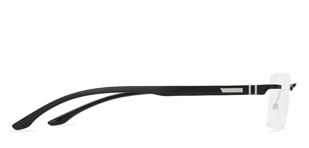 Rimless Eyeglasses-Frame Rectangle--EG Rimless Eyeglasses-Frame Rectangle--EG