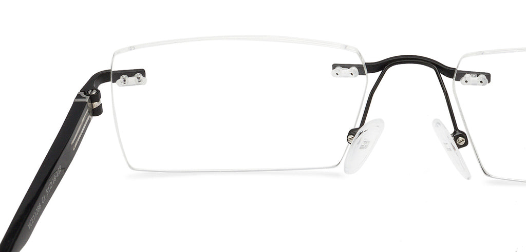 Rimless Eyeglasses-Frame Rectangle--EG Rimless Eyeglasses-Frame Rectangle--EG