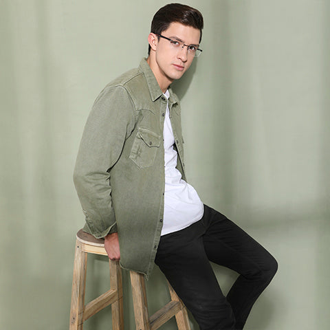 Rimless Eyeglasses-Frame Rectangle--EG Rimless Eyeglasses-Frame Rectangle--EG