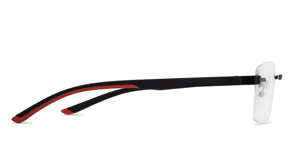 Rimless Eyeglasses-Frame Rectangle--EG Rimless Eyeglasses-Frame Rectangle--EG