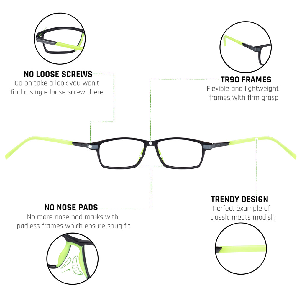 Rectangle Eyeglasses-Frame Rectangle--EG Rectangle Eyeglasses-Frame Rectangle--EG