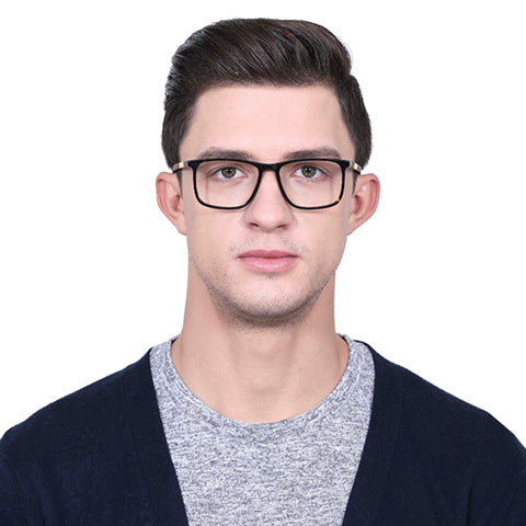 Rich Acetates-Frame Rectangle--EG Rich Acetates-Frame Rectangle--EG