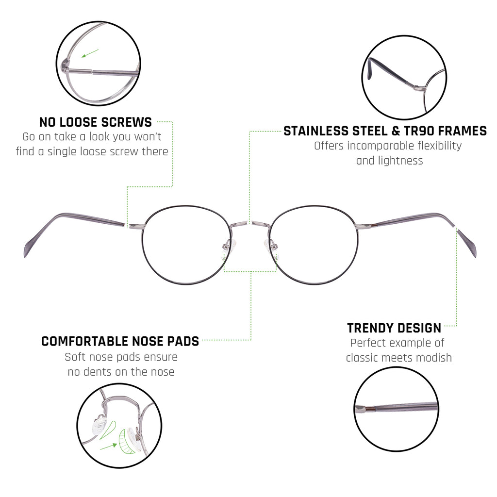 The Metallic Edit-Frame Round--EG The Metallic Edit-Frame Round--EG