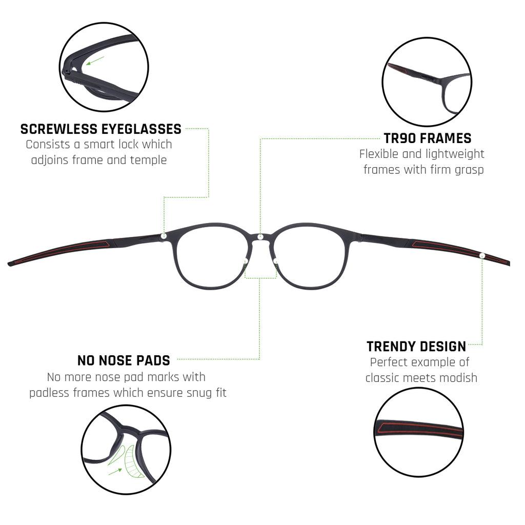 Round Eyeglasses-Frame Round--EG Round Eyeglasses-Frame Round--EG