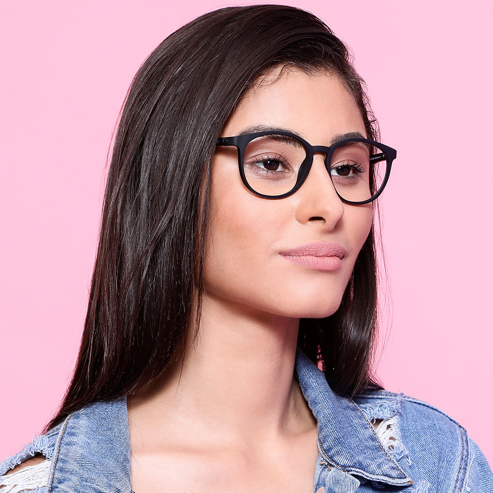 Square Eyeglasses-Frame Round--EG Square Eyeglasses-Frame Round--EG