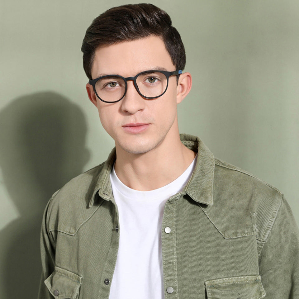 Square Eyeglasses-Frame Round--EG Square Eyeglasses-Frame Round--EG