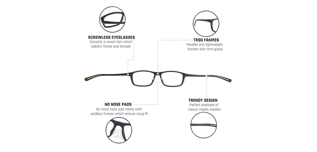 Rectangle Eyeglasses-Frame Rectangle--EG Rectangle Eyeglasses-Frame Rectangle--EG