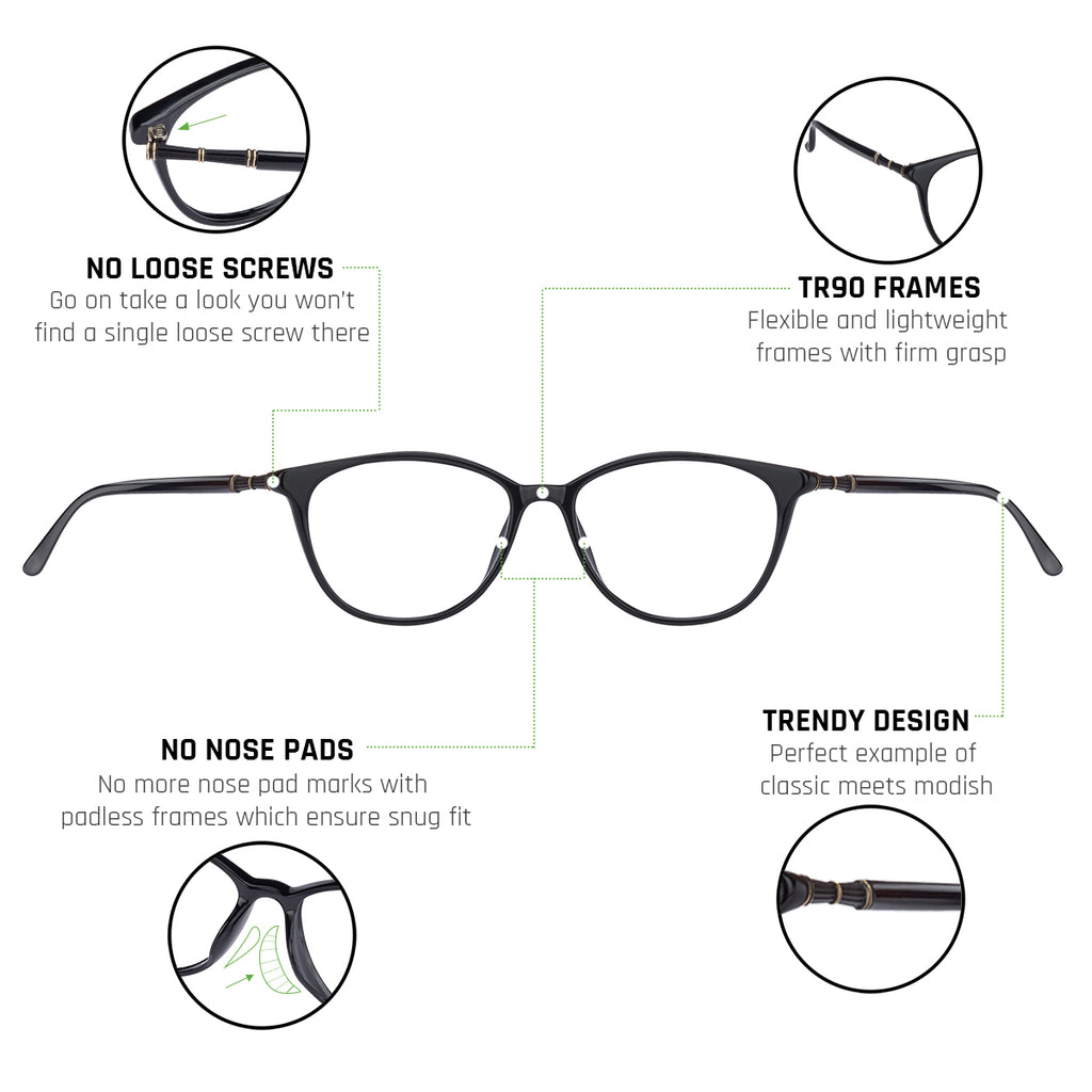 -Frame Cat Eye--EG -Frame Cat Eye--EG