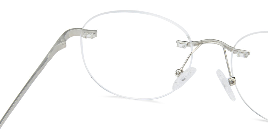 Rimless Eyeglasses-Frame Round--EG Rimless Eyeglasses-Frame Round--EG