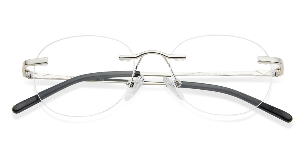 Rimless Eyeglasses-Frame Round--EG Rimless Eyeglasses-Frame Round--EG