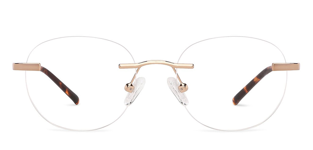 Rimless Eyeglasses-Frame Round--EG Rimless Eyeglasses-Frame Round--EG