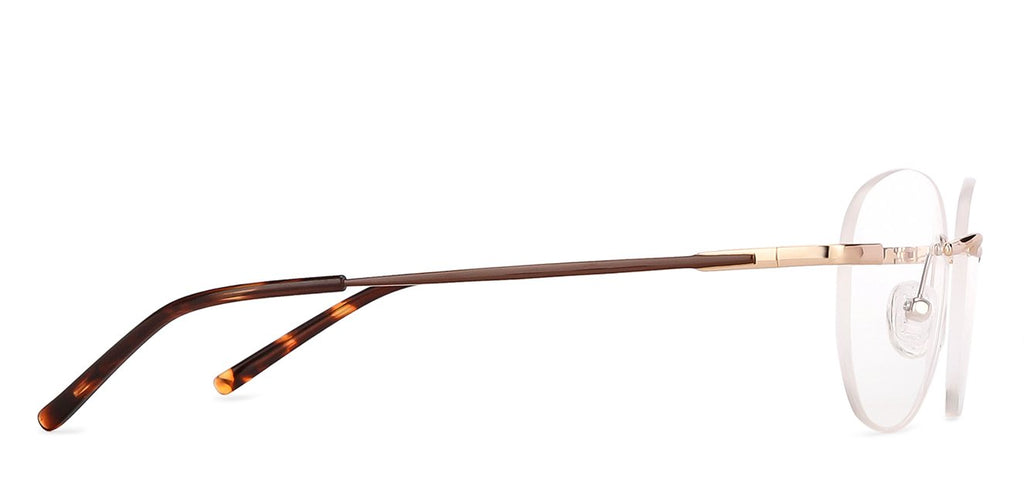 Rimless Eyeglasses-Frame Round--EG Rimless Eyeglasses-Frame Round--EG