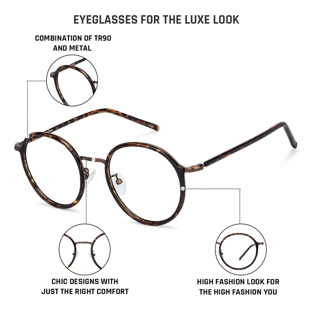 Round Eyeglasses-Frame Round--EG Round Eyeglasses-Frame Round--EG