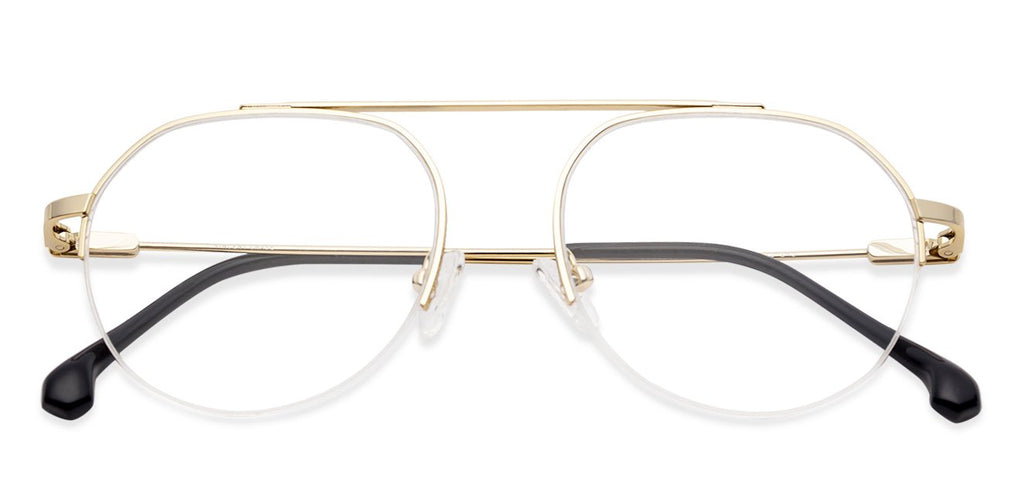 Half Rim Eyeglasses-Frame Round--EG Half Rim Eyeglasses-Frame Round--EG