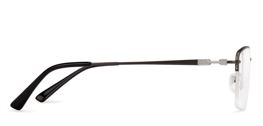 Half Rim Eyeglasses-Frame Rectangle--EG Half Rim Eyeglasses-Frame Rectangle--EG